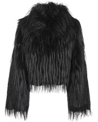 Pinko - Faux Fur & Shearling Jackets - Lyst