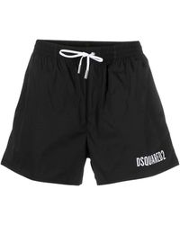 DSquared² - Boxer Mare Con Scritta Icon - Lyst