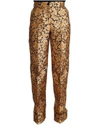 Dolce & Gabbana - Wide Trousers - Lyst