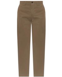 Etro - Broeken ,Bruin ,Katoen Rechte Broek - Lyst