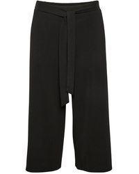 Kaffe - Cropped Trousers - Lyst