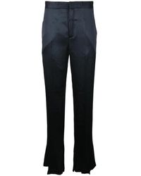 Semicouture - Wide Trousers - Lyst