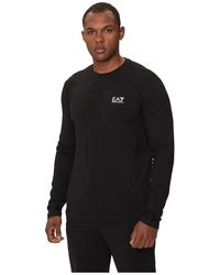 EA7 - Long Sleeve Tops - Lyst