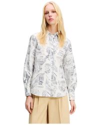 KARL LAGERFELD - Relaxed Shirt - Lyst