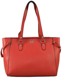 KENZO - Leder Shopper Tasche Mit Reißverschluss - Lyst