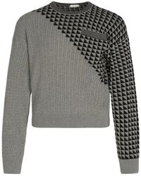 Versace - Round-Neck Knitwear - Lyst
