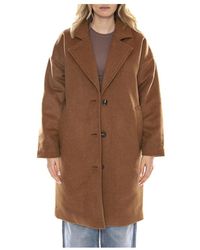 Minimum - Jassen ,Bruin ,Zip Front Jas - Lyst
