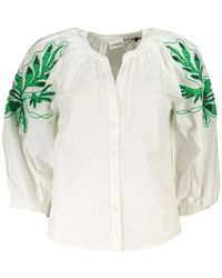 Desigual - 3/4 Mouw Shirt - Lyst