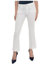 Fay - Cropped Jeans - Lyst