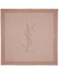 Saint Laurent - Winter Scarves - Lyst