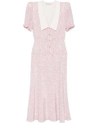 Alessandra Rich - Midi Dresses - Lyst