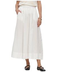 ROUGE EDIT - Rokken ,Wit ,Roulinne Hw Ankle Skirt - Lyst
