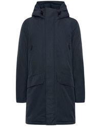 Ecoalf - Jassen ,Blauw ,Blauwe Iceberg Jas - Lyst