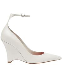 SCAROSSO - Schoenen ,Wit ,Leer Marta Iii Pumps - Lyst