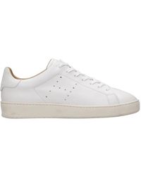 Hogan - Vintage style sneakers weiß - Lyst