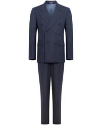 Franzese Collection - Kostuums ,Blauw ,Wol Berlusconi Suit - Lyst