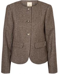 Heartmade - Jassen ,Bruin ,Tweed Blazers - Lyst