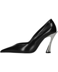 Mugler - 95Mm Pumps Mit Spitzem Zehenbereich Und Skulpturalem Absatz - Lyst