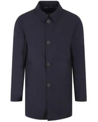 Herno - Single-Breasted Coats - Lyst