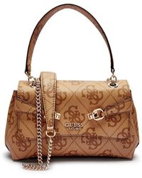 Guess - Lorelei Girlfriend Schultertasche Latte - Lyst