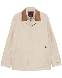 Fay - Katoenmix Gewatteerd Field Jacket - Lyst