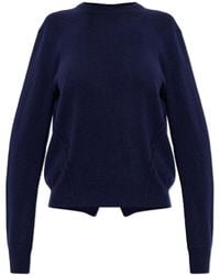 Jil Sander - Kaschmir-Pullover Mit Offenem Rücken - Lyst