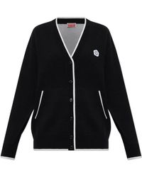 KENZO - Cardigan Met Logo - Lyst