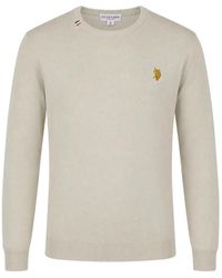 U.S. POLO ASSN. - Round-Neck Knitwear - Lyst