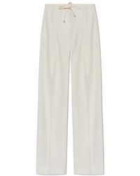 Moncler - Geplooide Broek - Lyst