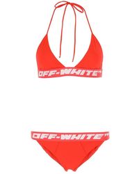 Off-White c/o Virgil Abloh Bikini's - - Dames - Rood