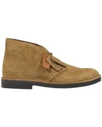 Clarks - Leder Schnürstiefel - Lyst
