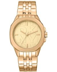 DKNY - Elegante Edelstahl Quarz Analoguhr - Lyst