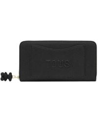 Tous - Accessoires ,Zwart ,Polyester Back To Basics Portemonnee - Lyst