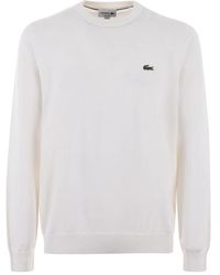 Lacoste - Round-Neck Knitwear - Lyst
