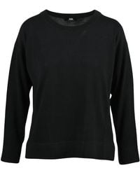 Alpha Studio - Truien & Vesten ,Zwart ,Wol Lichtgewicht Pullover - Lyst