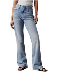 Calvin Klein - Klassische denim jeans für den alltag - Lyst