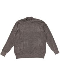Suns - Truien & Vesten ,Grijs ,Polyester Smog Sweater - Lyst