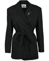 Marella - Cutout Blazer Destrutturato - Lyst