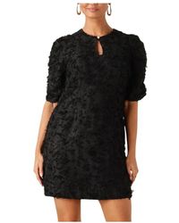 Aaiko - Kleedjes ,Zwart ,Polyester Indy Pes 578 Mini Jurk - Lyst