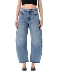 FRAME - Loose-Fit Jeans - Lyst