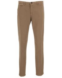 BRIGLIA - Slim-Fit Trousers - Lyst