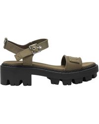 Prada - Canvas Sandalen - Lyst