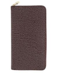 Borbonese - Accessoires ,Rood ,Leer Portemonnee Met Ritssluiting - Lyst