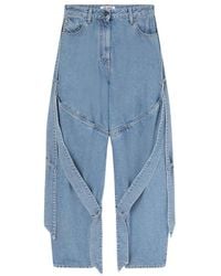 The Attico - Loose Fit Jeans - Lyst