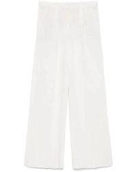 Barbara Bui - Broeken ,Wit ,Kreukvrije Broek Voor Een Nette Uitstraling - Lyst