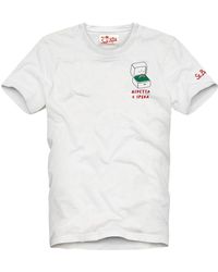 Mc2 Saint Barth - T-shirt e polo bianchi - Lyst