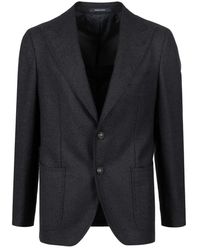 Tagliatore - Jacken blau - Lyst