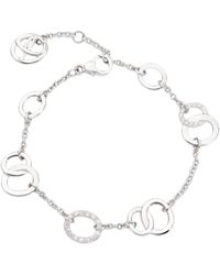 Pomellato - Bracciale brera in oro bianco rodiato e diamanti - pbb 9103o2whrdb 000 - Lyst