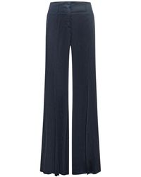 The Seafarer - Broeken ,Blauw ,Wol Pantalone Nancy - Lyst