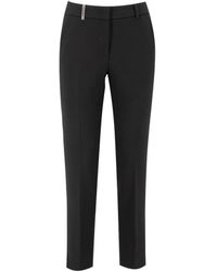Peserico - Slim-Fit Trousers - Lyst